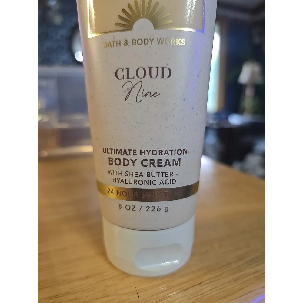 Bath & Body‎ Works Cloud Nine 8 oz Cream Shea Butter 2023 Package NEW